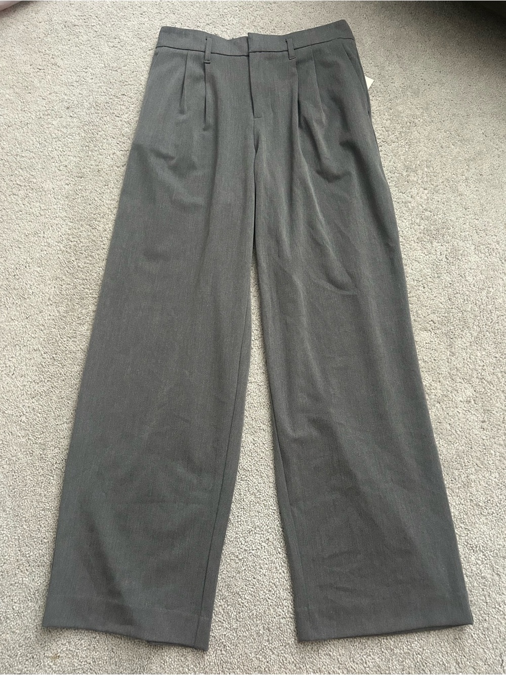 Target Wide-Leg High-Rise Pants โ Charcoal Gray
